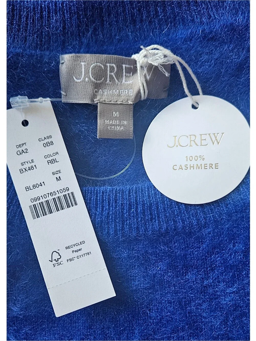 J.Crew Brushed Cashmere T-Shirt